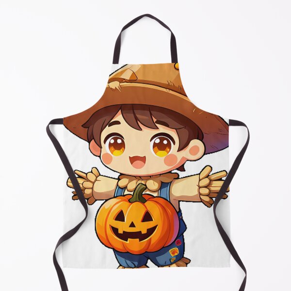 Item preview, Cute Pumpkin Head Scarecrow Icon designed and sold by pumsquare.