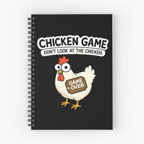 Item preview, Chicken Game Don't Look at the Chicken  designed and sold by RetroOddity.