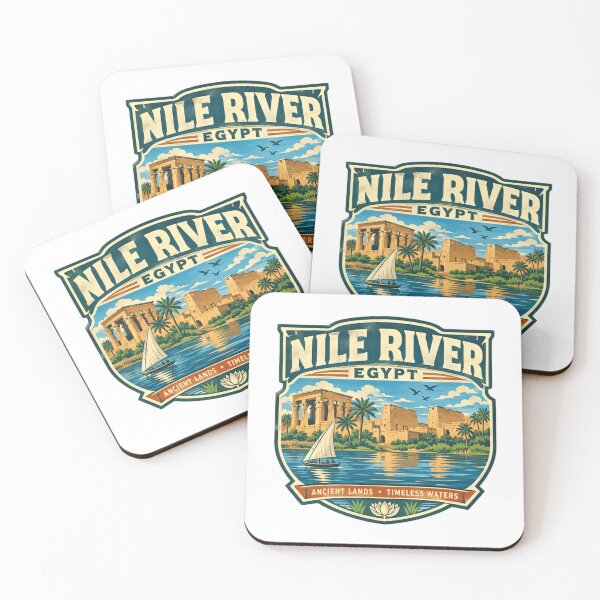 Item preview, Nile River Egypt Ancient Lands Timeless Waters Egyptian Travel History Lover designed and sold by Star3NowForMe.