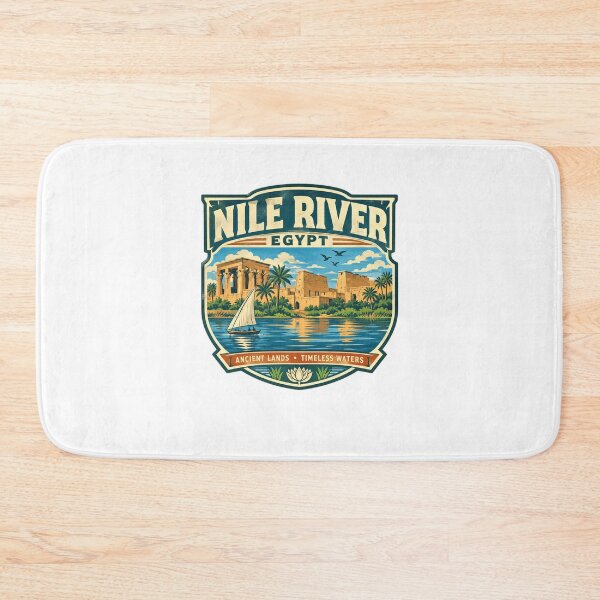 Item preview, Nile River Egypt Ancient Lands Timeless Waters Egyptian Travel History Lover designed and sold by Star3NowForMe.