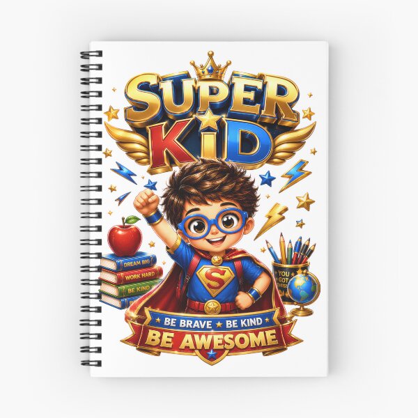 Item preview, Super Kid Be Brave Be Kind Be Awesome School Ready designed and sold by KLERIKSTORE.