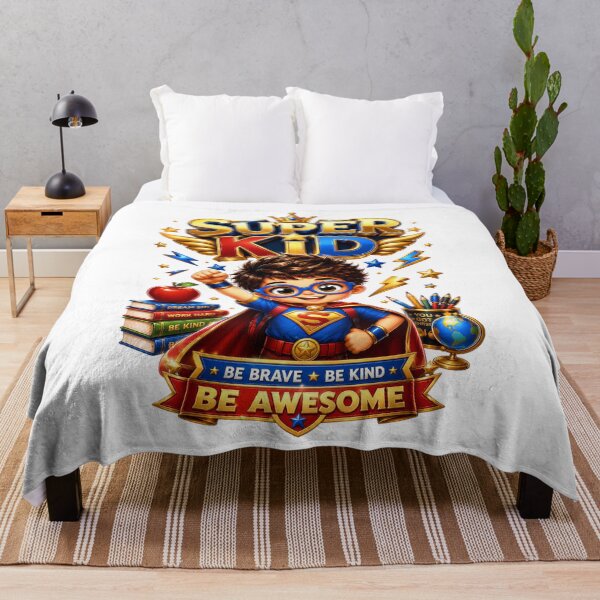 Item preview, Super Kid Be Brave Be Kind Be Awesome School Ready designed and sold by KLERIKSTORE.