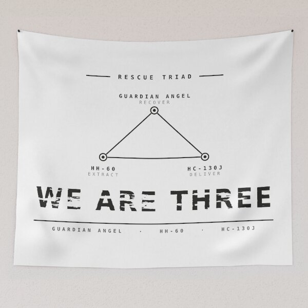 Item preview, Rescue Triad We Are Three Guardian Angel HH-60 HC-130J designed and sold by RQS-Loadmaster.