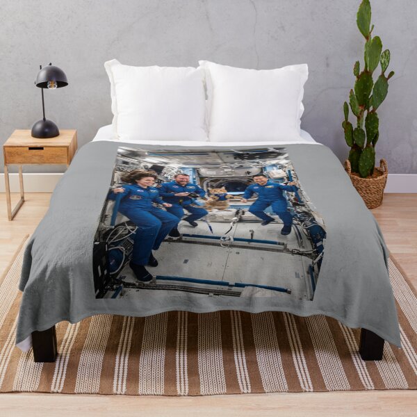 Item preview, Cat floating in NASA spacecraft designed and sold by WiseBow.