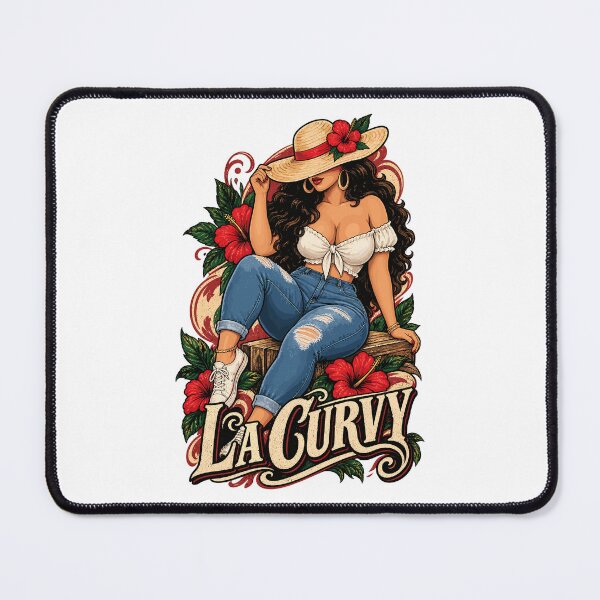 Item preview, La Curvy Curvy Latina Pride Mexican Bingo Card Style designed and sold by ZIGLWORKS.