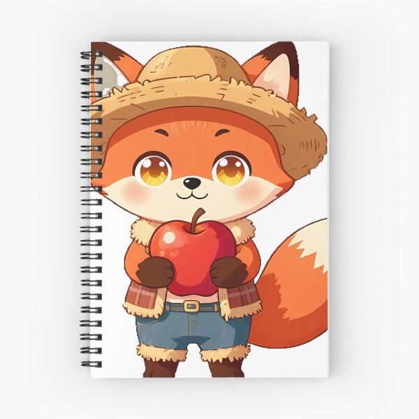 Item preview, Cute Red Fox Scarecrow Icon designed and sold by pumsquare.