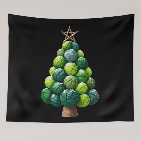 Item preview, Yarn Christmas Tree designed and sold by Colorfulman.