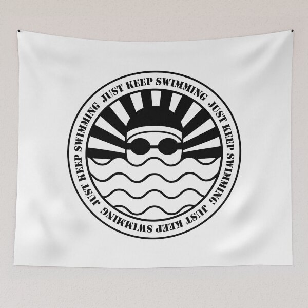 Item preview, Just Keep Swimming - Swim Lover designed and sold by Zerhof.