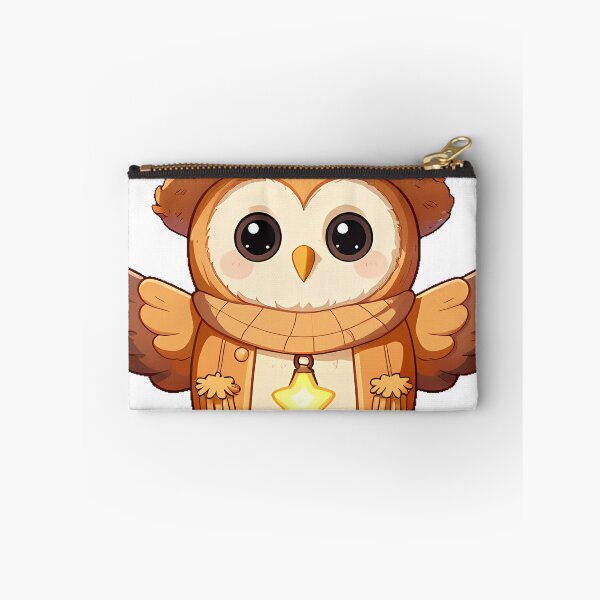 Item preview, Cute Barn Owl Scarecrow Icon designed and sold by pumsquare.