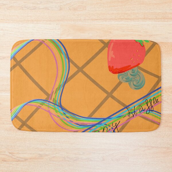 Item preview, be happy with a waffle! designed and sold by The-Orange-Lady.