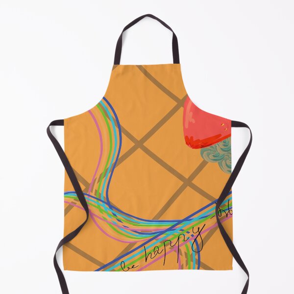 Item preview, be happy with a waffle! designed and sold by The-Orange-Lady.