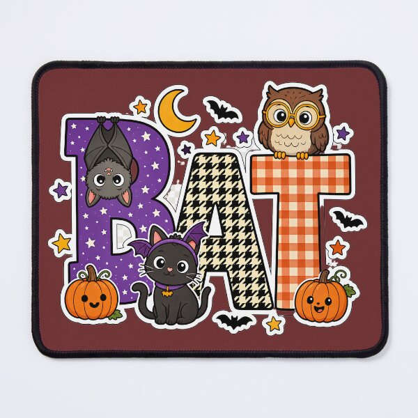 Item preview, Bat Letter Block Shirt | Cute Animal Halloween Design designed and sold by MOCH- ART.