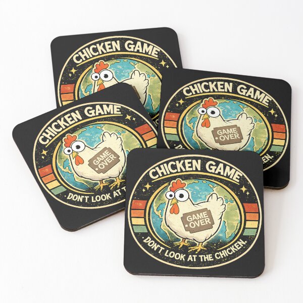 Item preview, Chicken Game Don't Look at the Chicken Vintage designed and sold by RetroOddity.