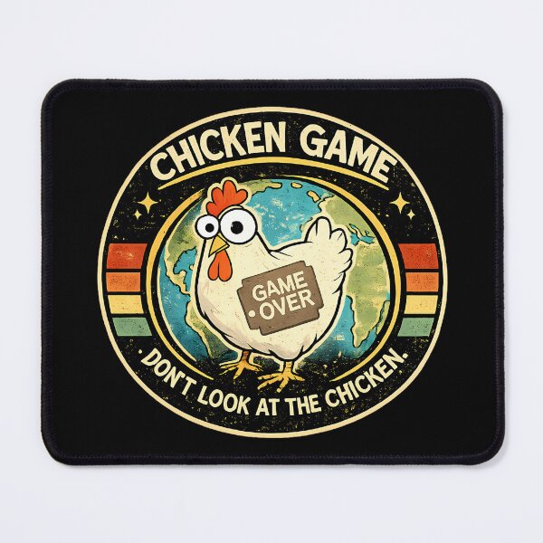 Item preview, Chicken Game Don't Look at the Chicken Vintage designed and sold by RetroOddity.
