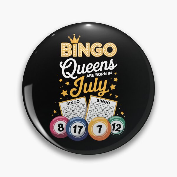 Item preview, BINGO Queens are born in July designed and sold by jkrphoto.