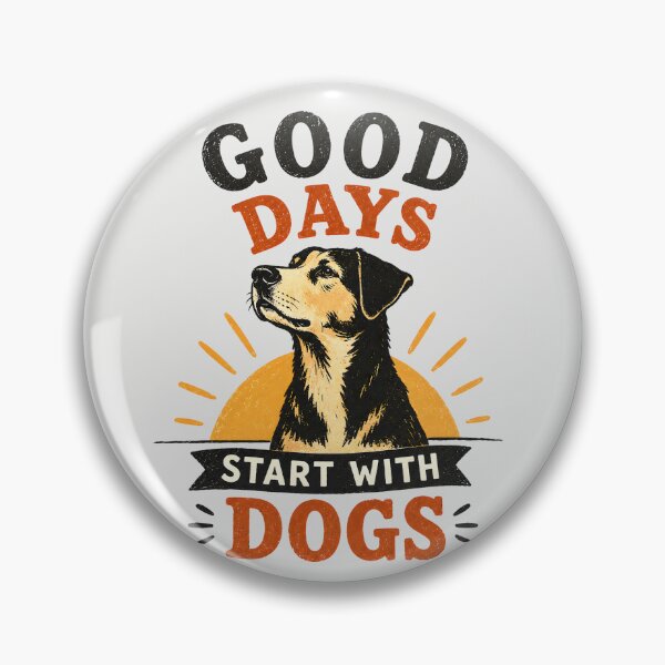 Item preview, Good Days Start with Dogs designed and sold by MagicTheDog.