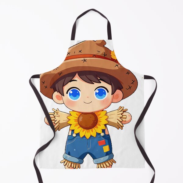 Item preview, Cute Chibi Boy Scarecrow Icon designed and sold by pumsquare.