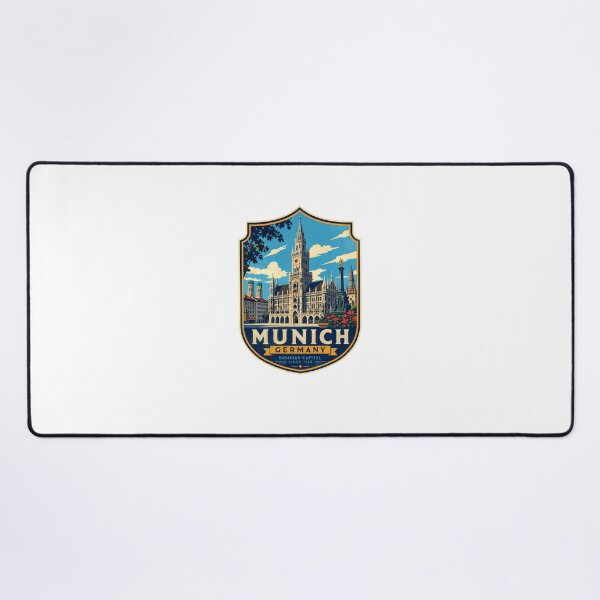 Item preview, Munich Germany Bavarian Capital Since 1158 Travel Souvenir German City Landmark designed and sold by Star3NowForMe.