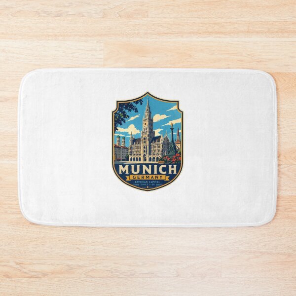 Item preview, Munich Germany Bavarian Capital Since 1158 Travel Souvenir German City Landmark designed and sold by Star3NowForMe.