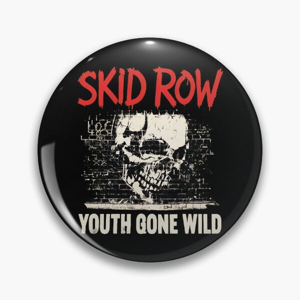 Item preview, Skid Row Youth Gone Wild Skull Rock Band -89 designed and sold by AmoreDesignAns.