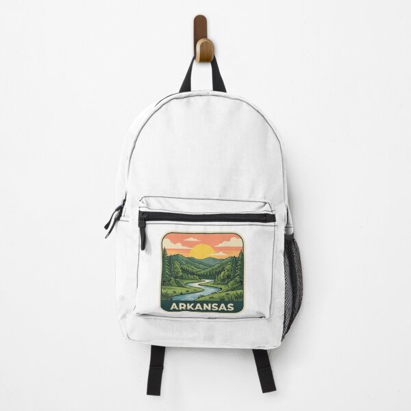 Item preview, Vintage Arkansas Ozark Mountains River Travel Art designed and sold by Paper Drip.