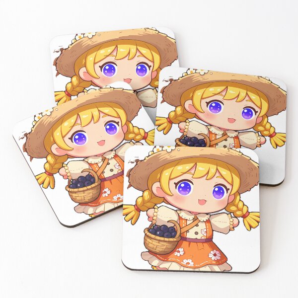 Item preview, Cute Chibi Girl Scarecrow Icon designed and sold by pumsquare.