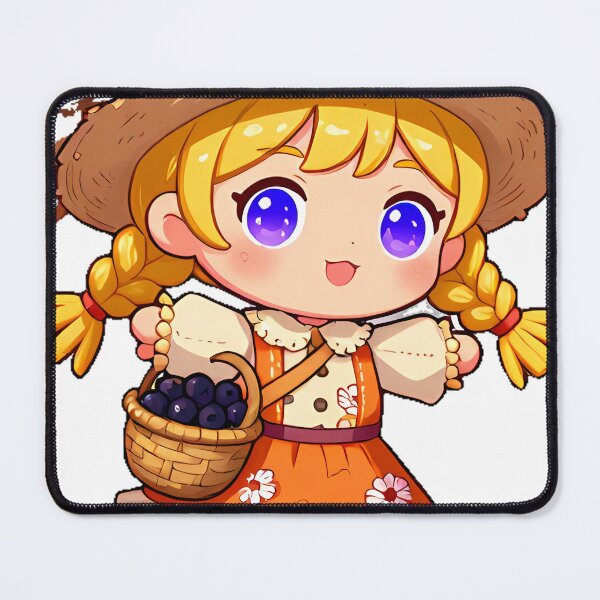 Item preview, Cute Chibi Girl Scarecrow Icon designed and sold by pumsquare.