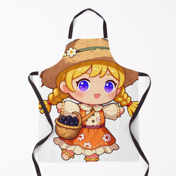 Item preview, Cute Chibi Girl Scarecrow Icon designed and sold by pumsquare.