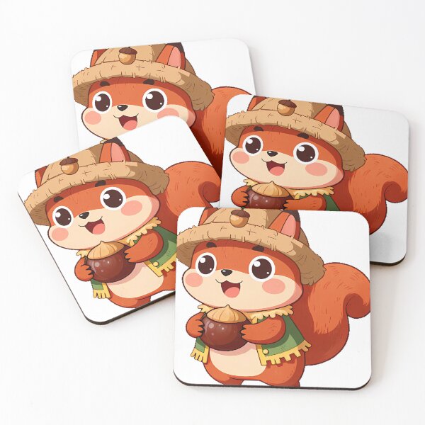 Item preview, Cute Squirrel Scarecrow Icon designed and sold by pumsquare.