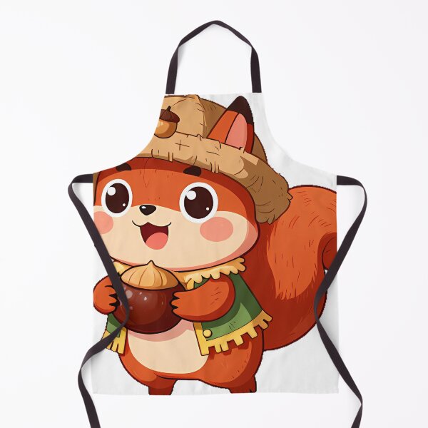 Item preview, Cute Squirrel Scarecrow Icon designed and sold by pumsquare.