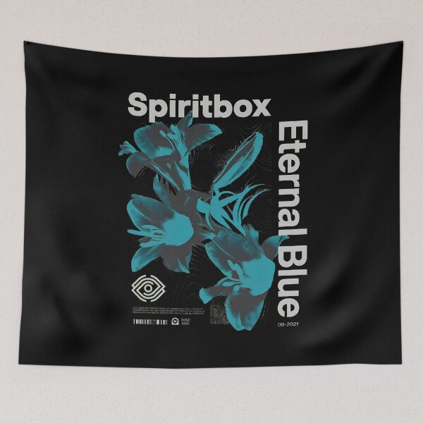 Item preview, Spiritbox Eternal Blue Floral Abstract -47 designed and sold by AmoreDesignAns.