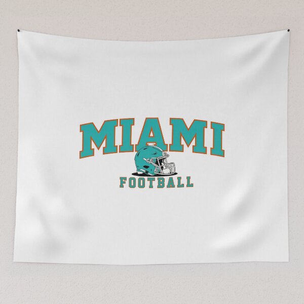 Item preview, Miami Football Vintage Helmet Sports Fan Design designed and sold by CharlesWh39602.