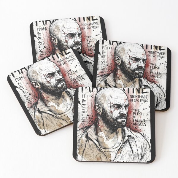 Item preview, Payne Max Payne Max Grunge Gamer Graphic Tee designed and sold by Senpaiwaves.