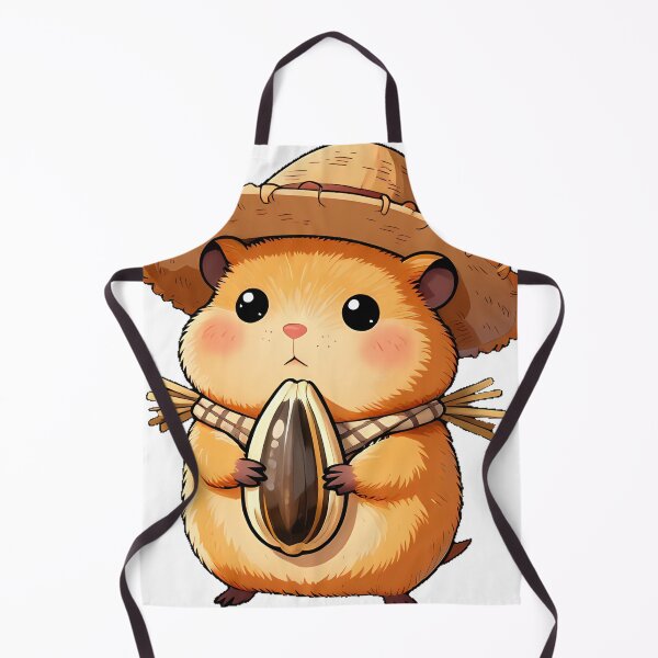 Item preview, Cute Hamster Scarecrow Icon designed and sold by pumsquare.