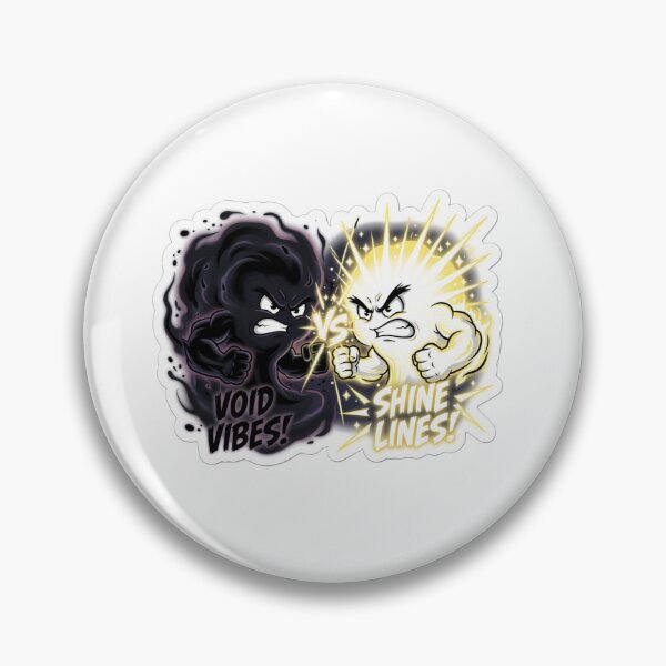 Item preview, Shadow Versus Light Burst Energy Clash Sticker designed and sold by Imaginarium of Chaos falcon88 .