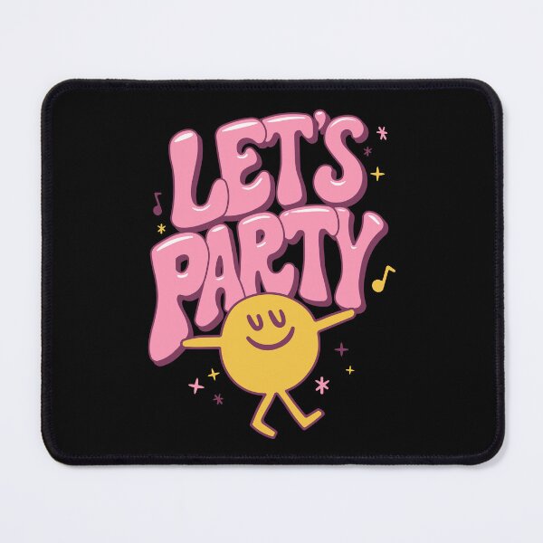 Item preview, Let's Party | Retro Smiley Party designed and sold by Zerhof.