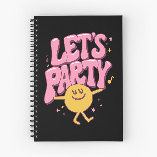 Item preview, Let's Party | Retro Smiley Party designed and sold by Zerhof.