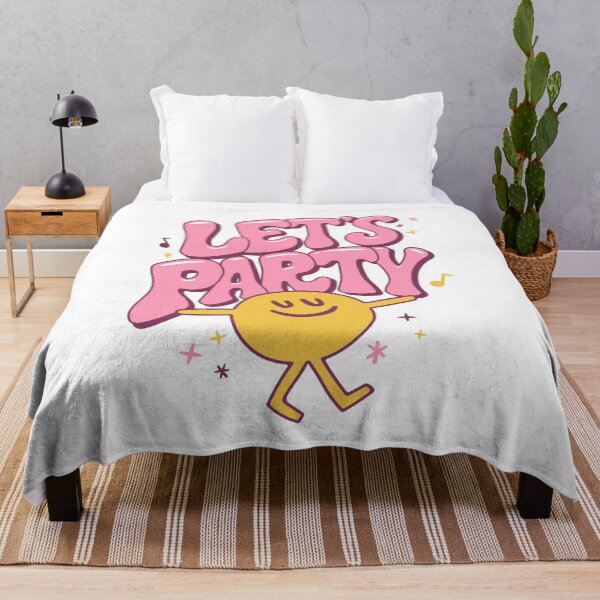 Item preview, Let's Party | Retro Smiley Party designed and sold by Zerhof.