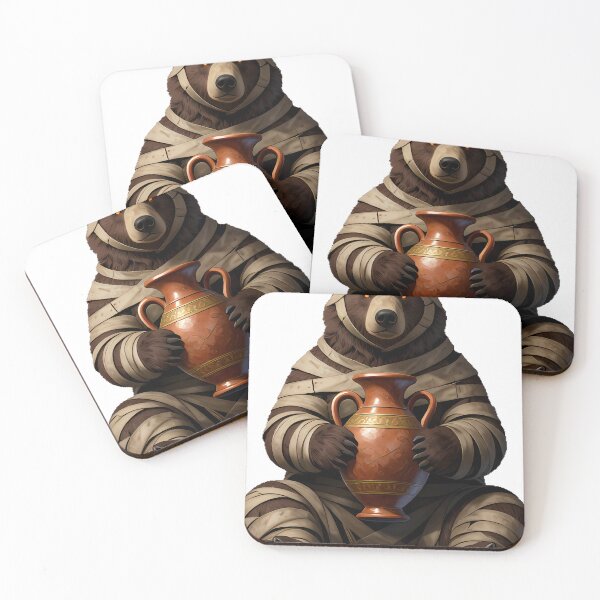 Item preview, Gothic Mummy Grizzly Bear designed and sold by IllumeInk.