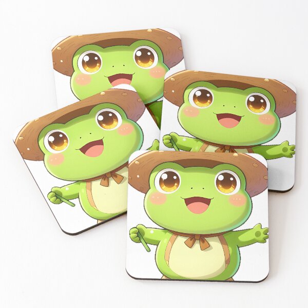 Item preview, Cute Frog Scarecrow Icon designed and sold by pumsquare.