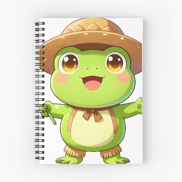 Item preview, Cute Frog Scarecrow Icon designed and sold by pumsquare.