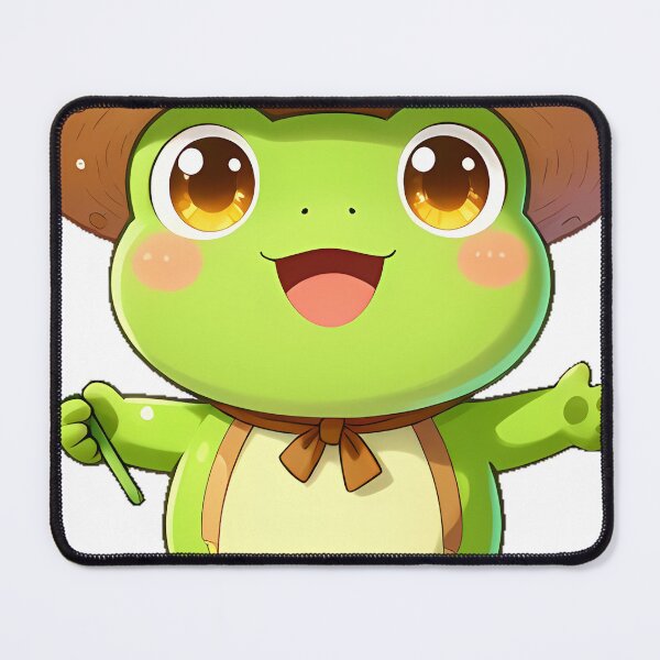 Item preview, Cute Frog Scarecrow Icon designed and sold by pumsquare.