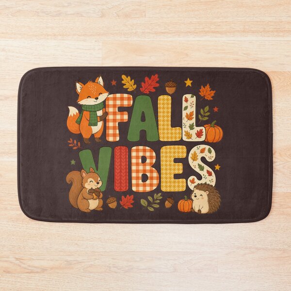 Item preview, Fall Vibes Letter Block Shirt | Cute Animal Autumn Design designed and sold by MOCH- ART.