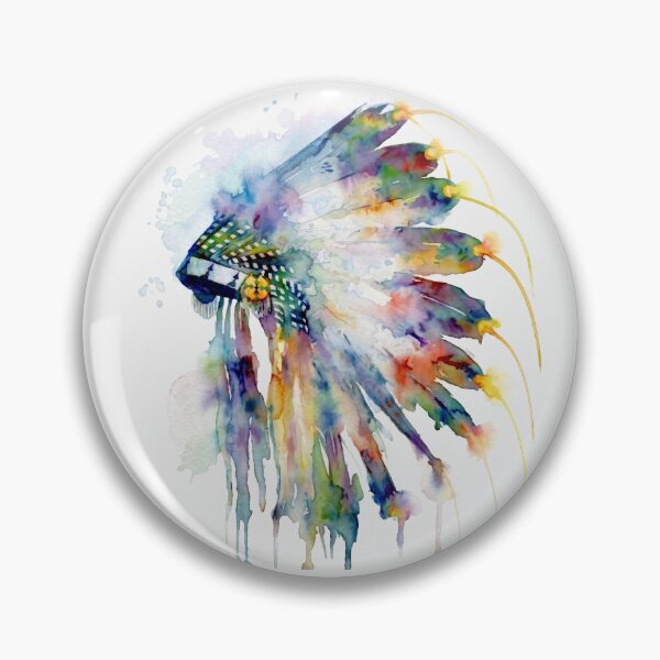 Item preview, Feather Headdress, Rainbow Toned Study designed and sold by caracatita75.