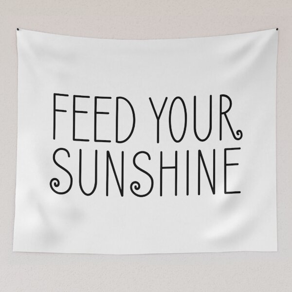 Item preview, FEED YOUR SUNSHINE, Unique designed and sold by villacreativa.