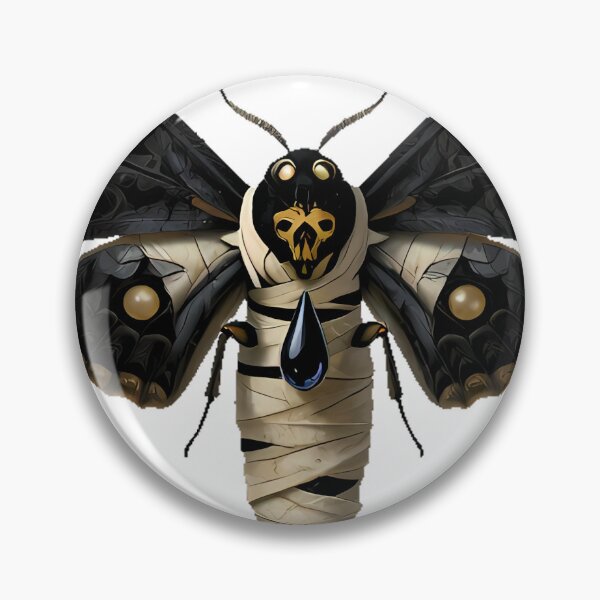 Item preview, Gothic Mummy Deaths-head Hawkmoth designed and sold by IllumeInk.