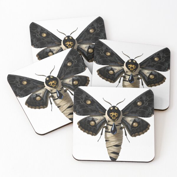 Item preview, Gothic Mummy Deaths-head Hawkmoth designed and sold by IllumeInk.