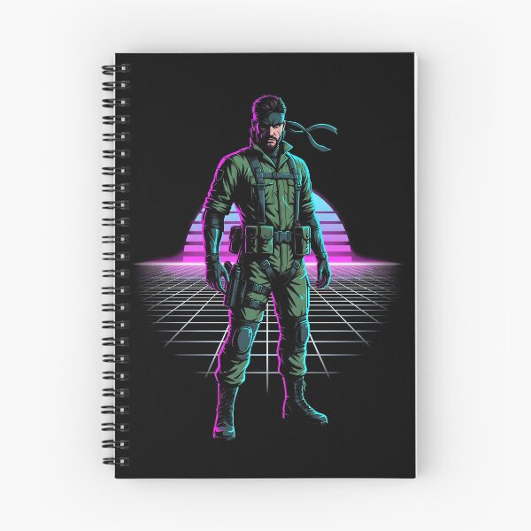 Item preview, Naked Snake Metal Gear Solid 3 Synthwave Gamer Graphic Tee designed and sold by Senpaiwaves.