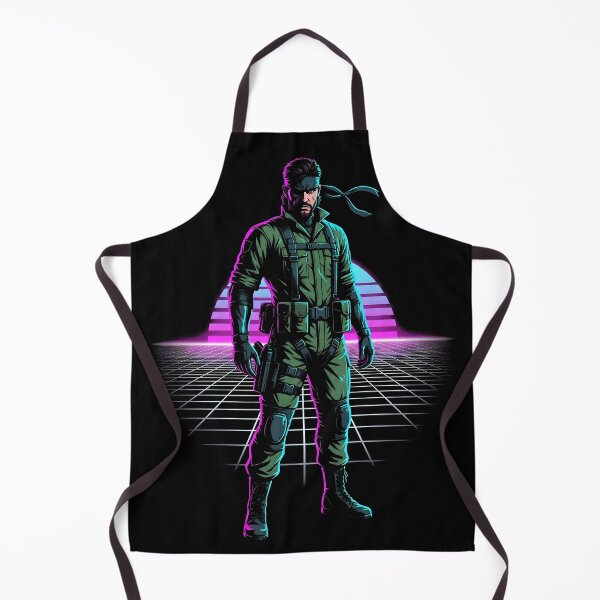 Item preview, Naked Snake Metal Gear Solid 3 Synthwave Gamer Graphic Tee designed and sold by Senpaiwaves.
