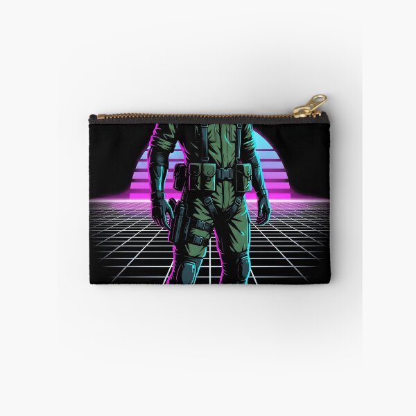 Item preview, Naked Snake Metal Gear Solid 3 Synthwave Gamer Graphic Tee designed and sold by Senpaiwaves.